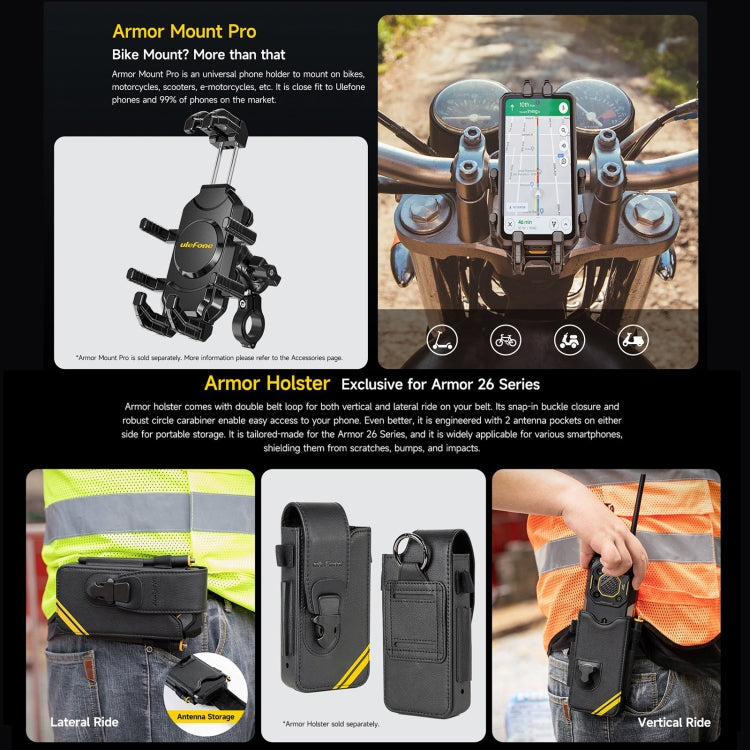 Ulefone Armor 26 Ultra Walkie-Talkie Version Rugged Phone, 6.78 inch Android 13 MediaTek Dimensity 8020 Octa Core, Network: 5G, NFC Ulefone Armor 26 Ultra Walkie-Talkie Version Rugged Phone, 6.78 inch Android 13 MediaTek Dimensity 8020 Octa Core, Network: 5G, NFC